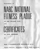 NABC Fitness PLaque